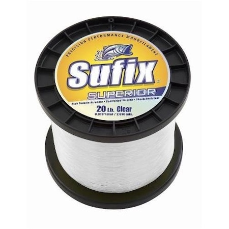 Sufix Superior Clear Monofilament - 15lb - 3370 yds main image 1